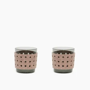 GRAF LANTZ Glass Perforated Felt Sleeve 2 Pack-12oz Rose Quartz