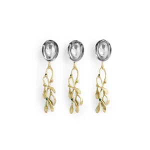 MICHAEL ARAM Mistletoe Spoon Set
