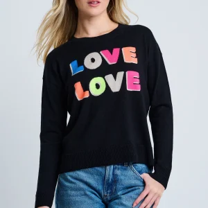 LISA TODD Newfound Love Top in Black