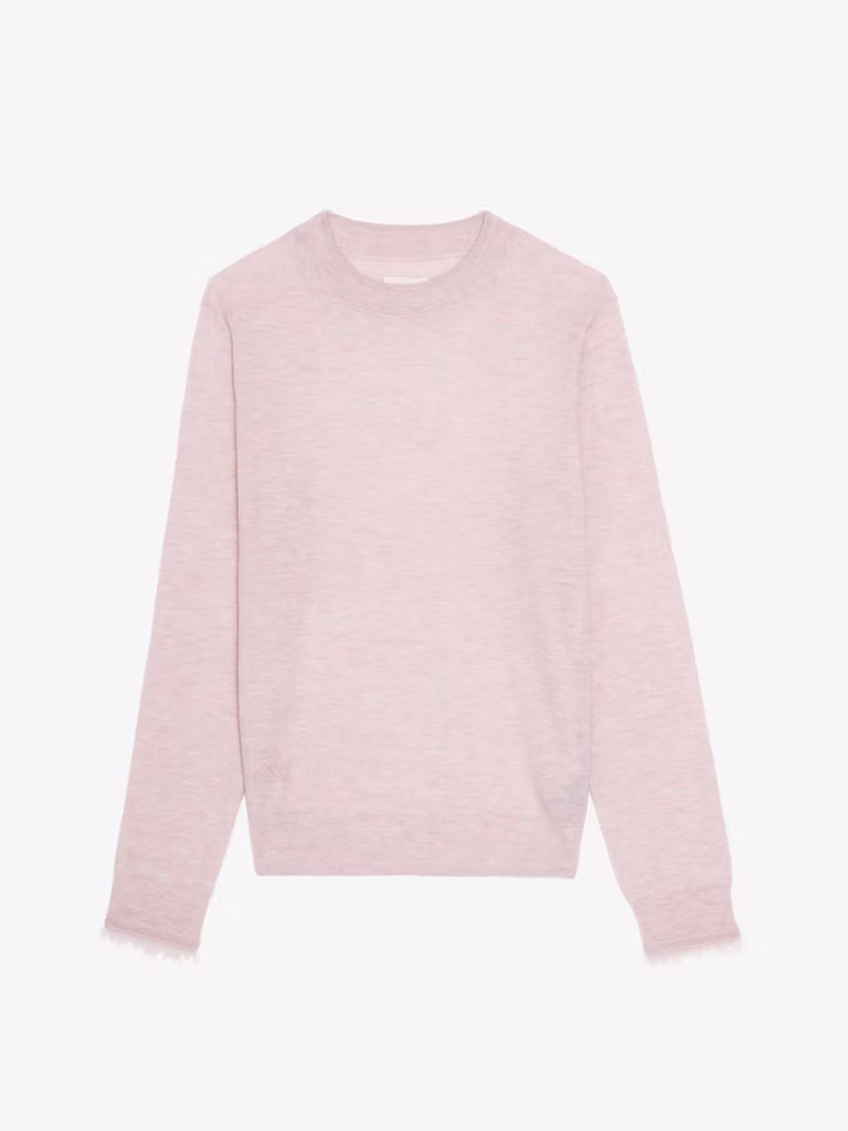 ZADIG & VOLTAIRE Ivy Cashmere Sweater in Bebe