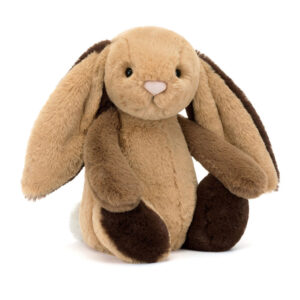 JELLYCAT Bashful Patchwork Brown Bunny-Original