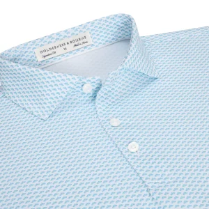HOLDERNESS & BOURNE Geiger Shirt in Harbor