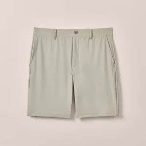 JOHNNIE-O Fusionn Knit Performance Pull-On Short in Quarry