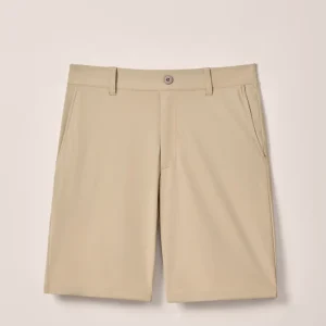 Fusionn Knit Performance Pull-On Short in Khaki