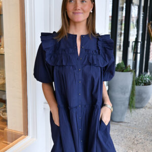 CLEOBELLA Tatiana Mini Dress in Peacoat