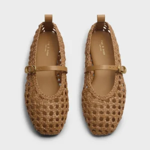 rag & bone Spire Mary Jane in Dark Natural