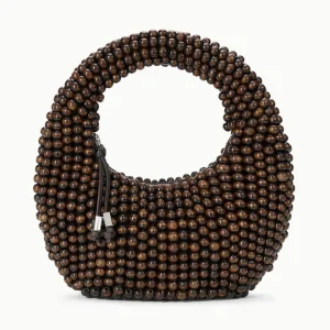 STAUD Reef Bag in Dark Brown