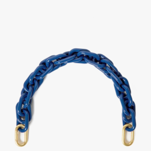 CLARE V Shortie Resin Strap in French Blue