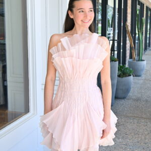 AJE Nisha Mini Dress in Rosewater