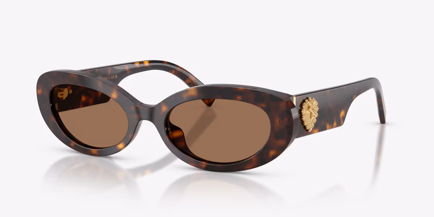 DOLCE AND GABBANA DG4537 5027 Sunglasses in Havana