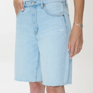 PISTOLA Nolan Relaxed Straight Cut Off Short in Postcards Vintage
