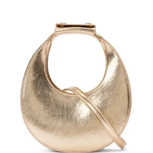 STAUD Good Night Moon Bag in Gold