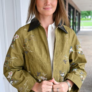 BERENICE Court Jacket in Khaki