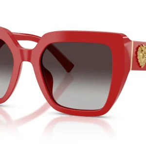 DOLCE AND GABBANA DG4538 30888G 54mm Sunglasses in Red