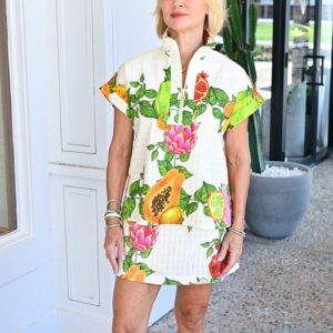 EMILY MCCARTHY Poppy Pullover in Trellis Grove