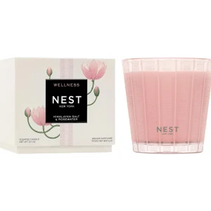 NEST Himalayan Salt & Rosewater 3-Wick Candle