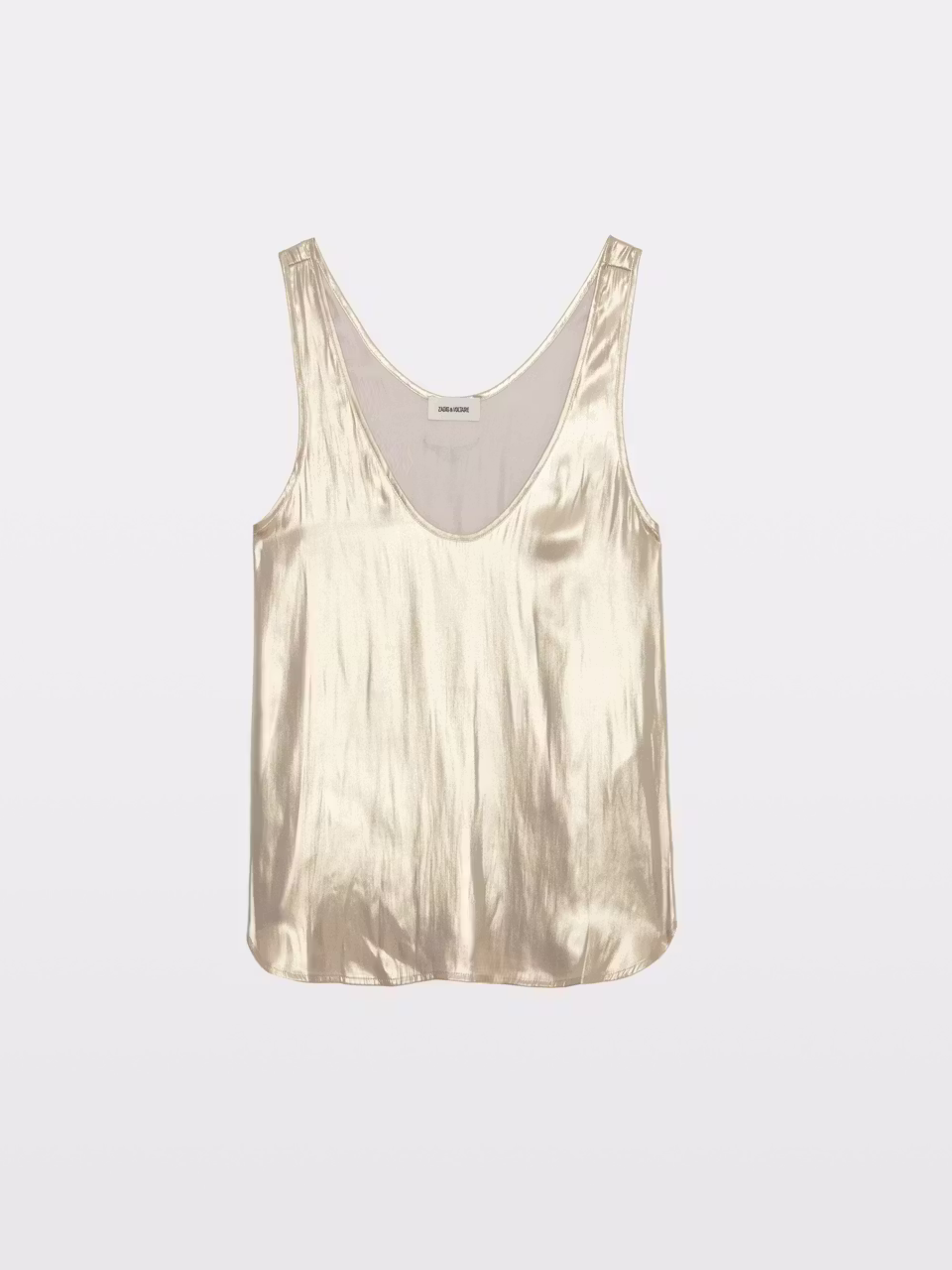 ZADIG & VOLTAIRE Tarys Satin Gold in Gold