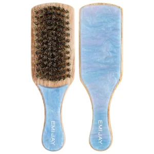 EMI JAY Mini Boar Bristle Brush in Blue Sugar
