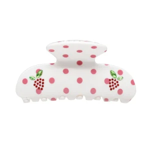 EMI JAY Sweetheart Clip in Coconut Berry Dot