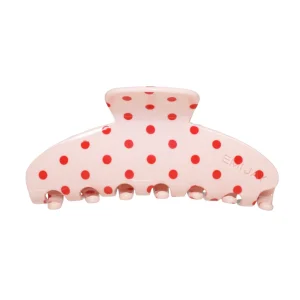 EMI JAY Big Effing Clip in Blush Polka Dot