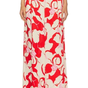 MISA Selena Pant in Abstract Orchid