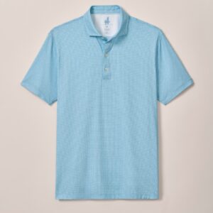 JOHNNIE-O Tundra Featherweight Performance Polo in Haze
