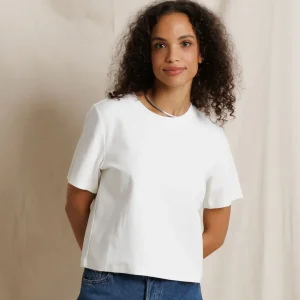 PERFECT WHITE TEE Atlas Crewneck Heavy Cotton Tee in White