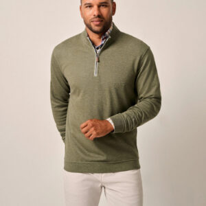 JOHNNIE-O Sully 1/4 Zip in Sequoia