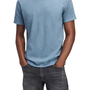 rag & bone Classic Flame Tee in Washed Blue