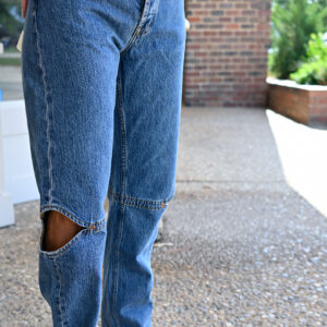 STILL HERE Cowgirl Jean in Classic Blue