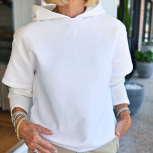 STILL HERE 2 Tee Sweatshirt in Milk