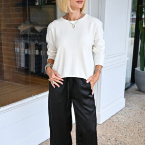 dh NEW YORK Magdalena Pant in Black