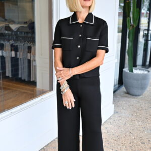 dh NEW YORK Ulla Pant in Black Combo