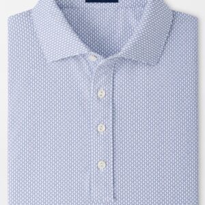 PETER MILLAR Ridgecrest Performance Jersey Polo in White