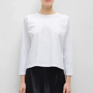 LESET Margo Baseball Tee in White