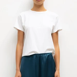 LESET The Margo Tee in White