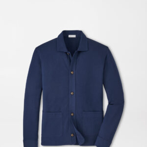 PETER MILLAR Oasis Chore Coat in Navy