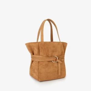 REMI/REID Blythe Mini Faux Suede in Camel