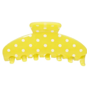 EMI JAY Big Effing Clip in Citrus Polka Dot