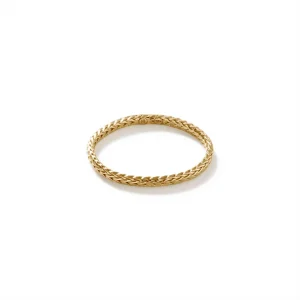 JOHN HARDY Icon Band Ring, 18k Gold, 1.8MM