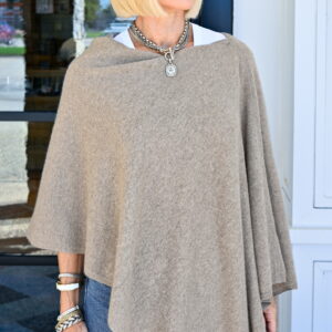 DESIGN HISTORY Poncho in Eco Clunch