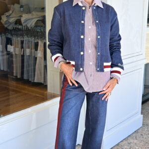 rag & bone Miramar Collegiate Bomber in Nolita