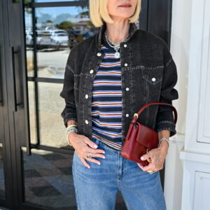 rag & bone Miramar Mallow Trucker in Belmont