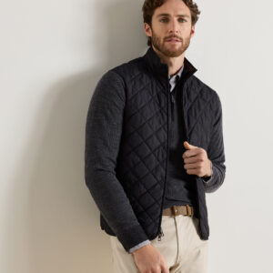 PETER MILLAR Essex Vest in Black