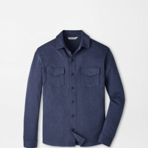 PETER MILLAR Ardent Air Performance Shirt Jacket in Navy
