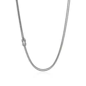 JOHN HARDY Love Knot Necklace in Sterling Silver, 3.6MM