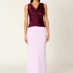 NIA Cosimo Top in Plum