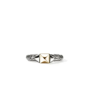 JOHN HARDY Icon Stud Ring, Gold, Sterling Silver, 5MM