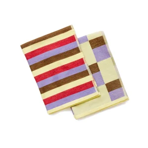 DUSEN DUSEN Dish Towel Set in Soup/Set of 2