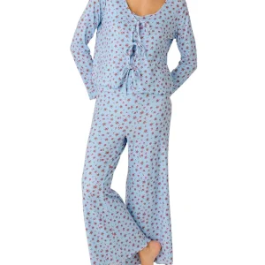 PJ SALVAGE Festive Florals PJ Set in Skyride